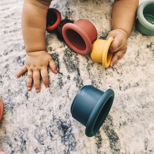 Silicone Stacking Cups