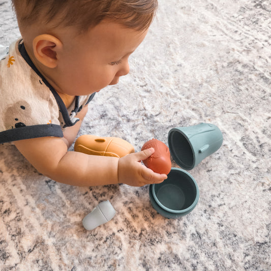 Silicone Penguin Family