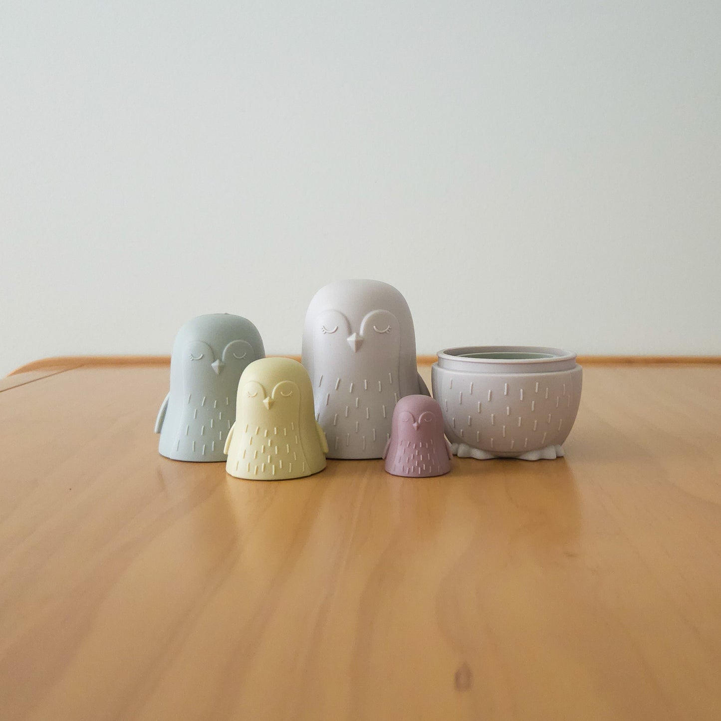Silicone Penguin Family