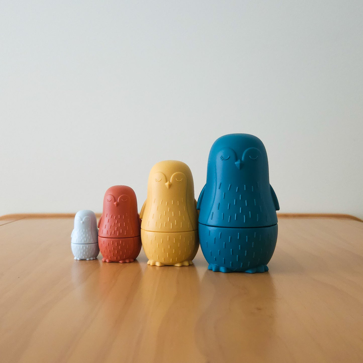Silicone Penguin Family