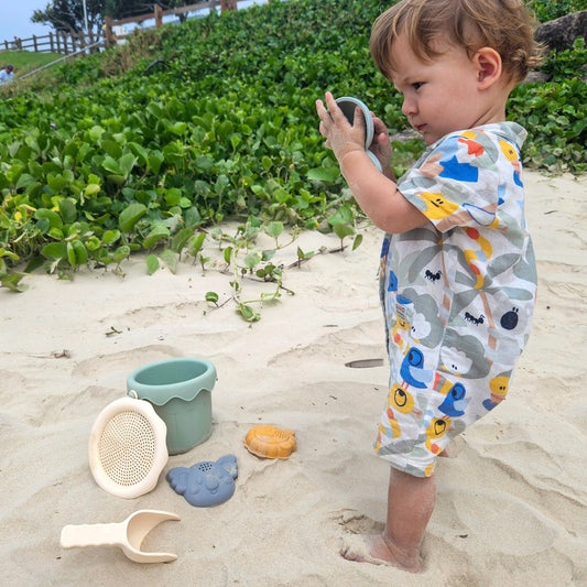 Silicone Beach Bucket Set