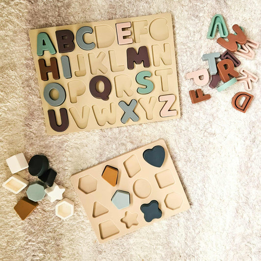 Silicone Alphabet Puzzle