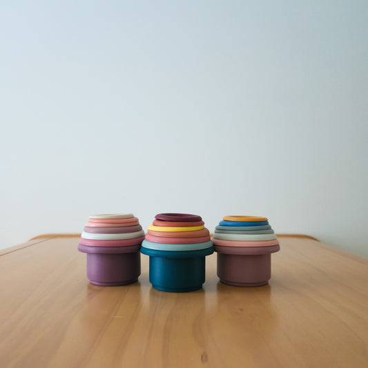 Silicone Stacking Cups