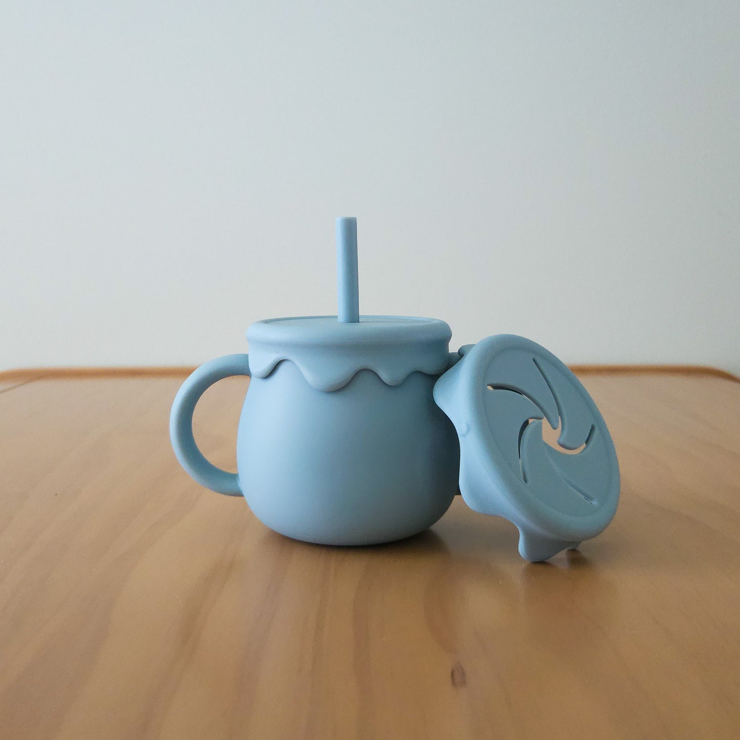 Silicone Honey Sippy and Snack Cup