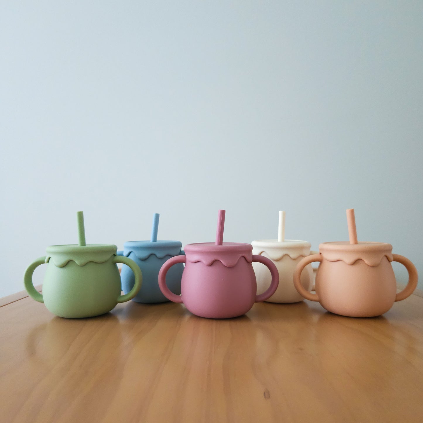 Silicone Honey Sippy and Snack Cup